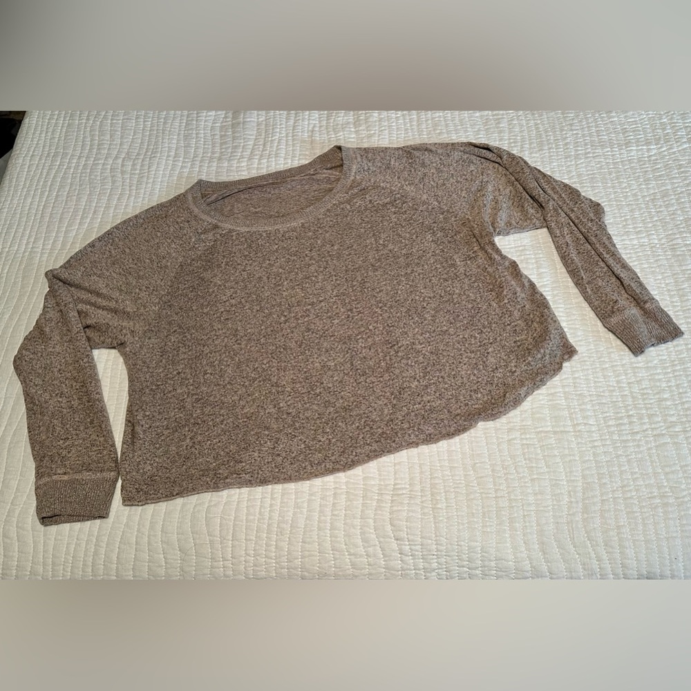 American Eagle slouch, drop shoulder think sweater